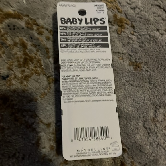 NWT Maybelline Baby Lips 05 Quenched - Picture 5 of 5